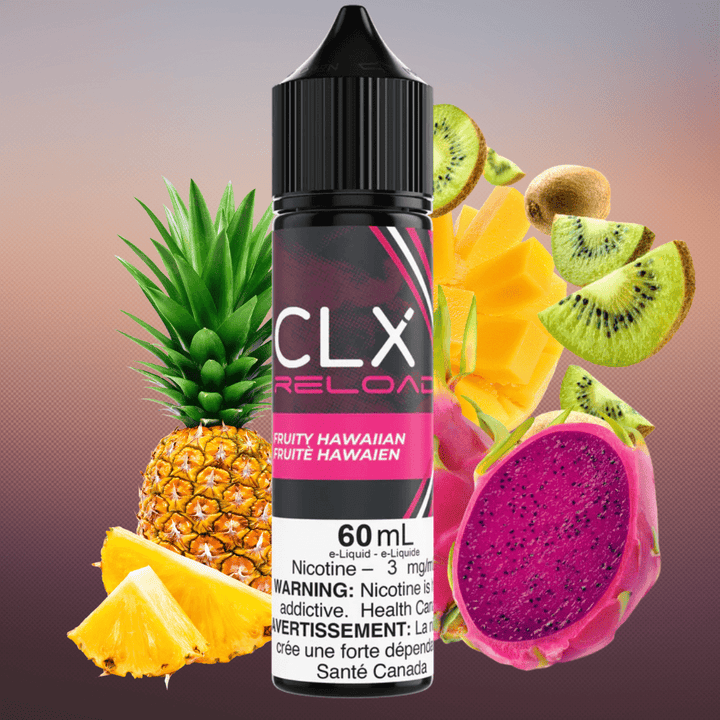 Fruity Hawaiian by CLX Reload E-liquid 3mg Steinbach Vape SuperStore and Bong Shop Manitoba Canada