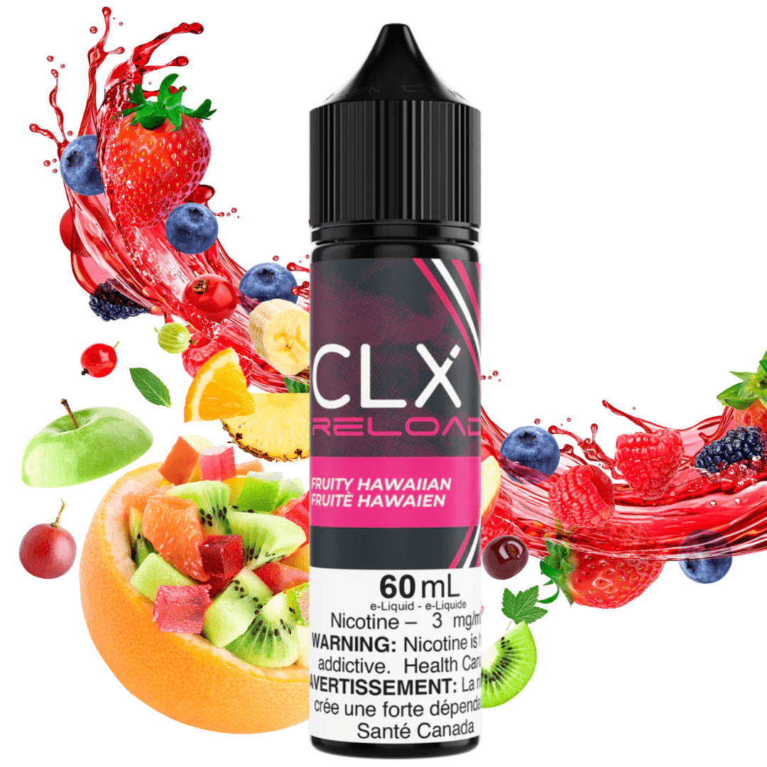 Fruity Hawaiian by CLX Reload E-liquid Steinbach Vape SuperStore and Bong Shop Manitoba Canada