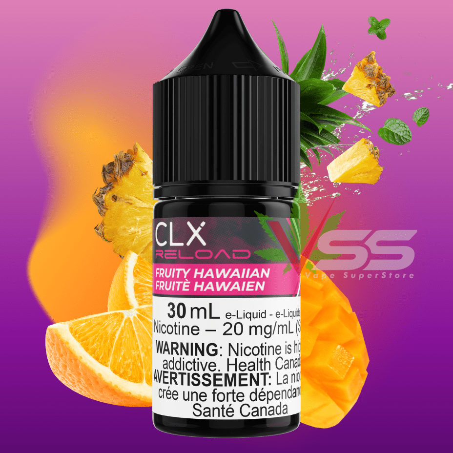 Fruity Hawaiian Salt by CLX Reload E-Liquid Steinbach Vape SuperStore and Bong Shop Manitoba Canada