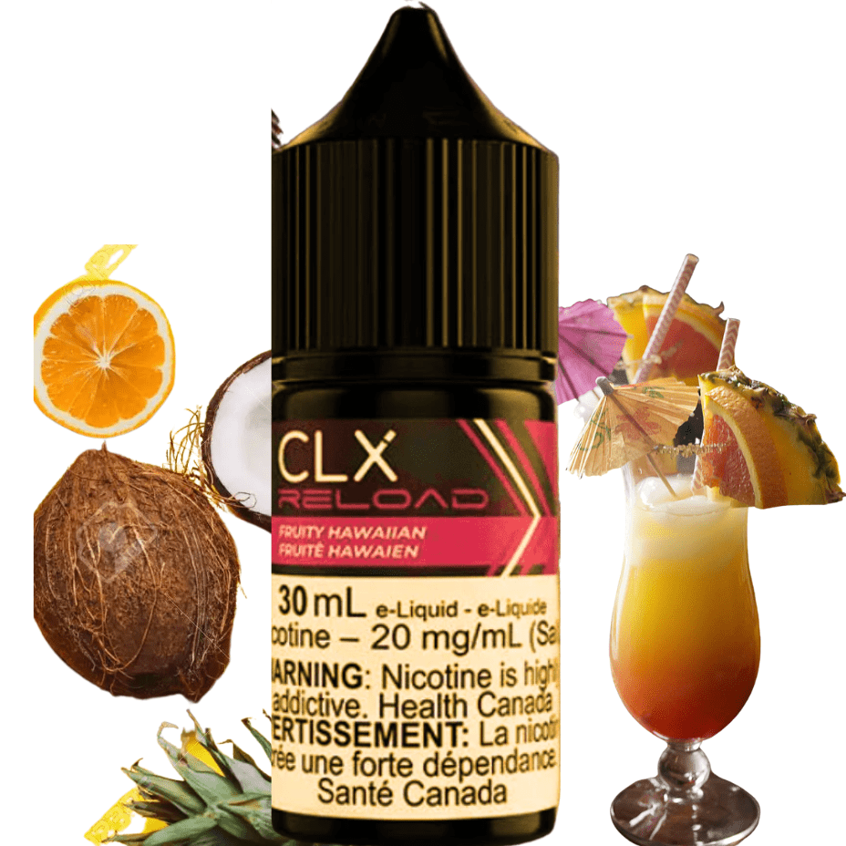 Fruity Hawaiian Salt by CLX Reload E-Liquid Steinbach Vape SuperStore and Bong Shop Manitoba Canada