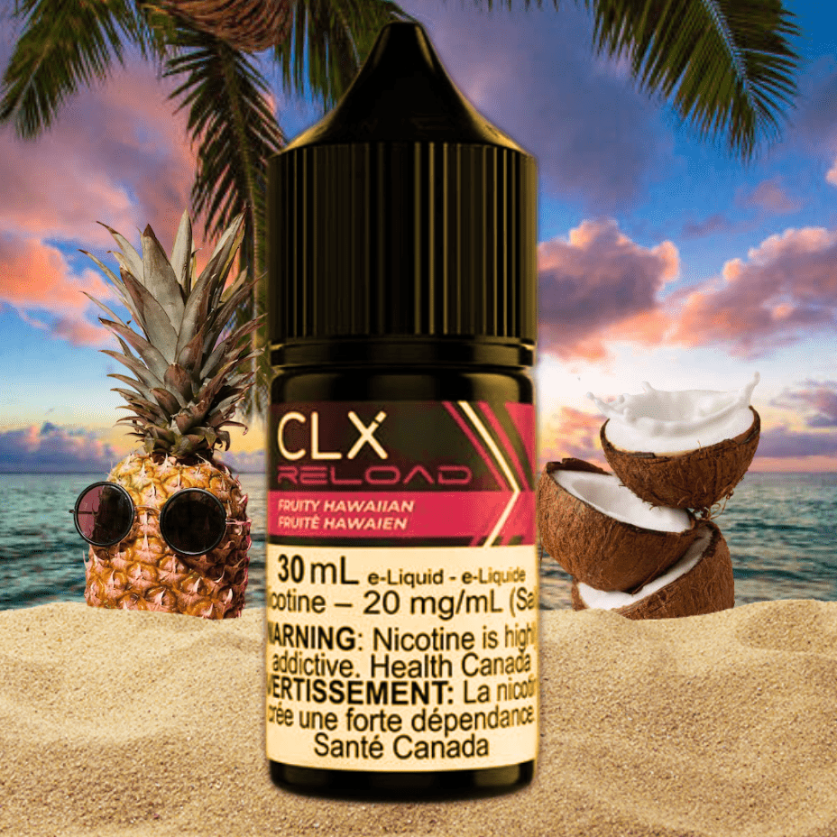 Fruity Hawaiian Salt by CLX Reload E-Liquid Steinbach Vape SuperStore and Bong Shop Manitoba Canada