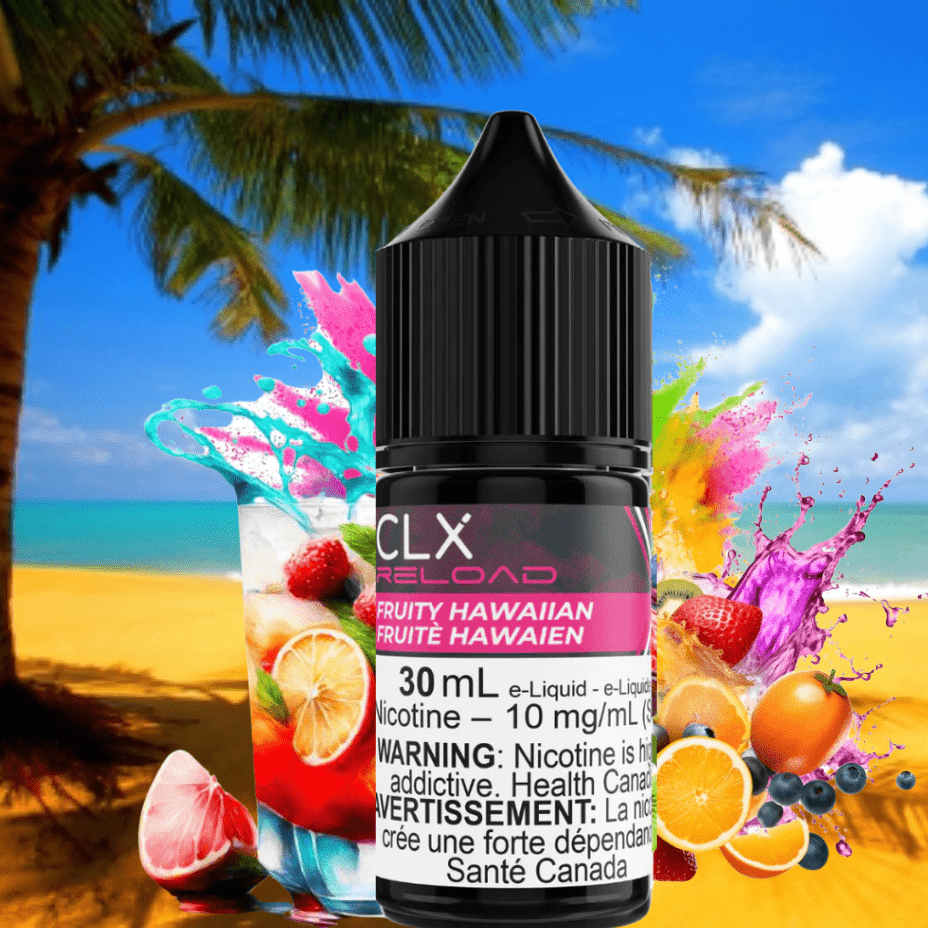 Fruity Hawaiian Salt by CLX Reload E-Liquid Steinbach Vape SuperStore and Bong Shop Manitoba Canada