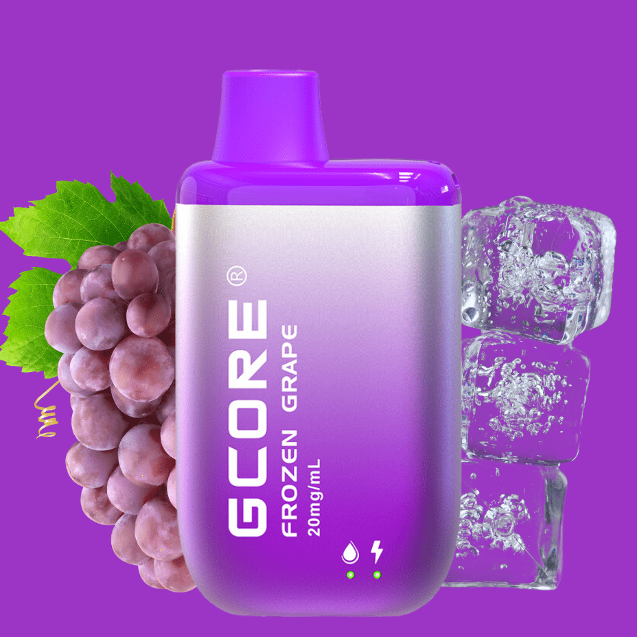 GCore Indicator 7000 Disposable Vape-Frozen Grape 20mg/mL / 7000 Steinbach Vape SuperStore and Bong Shop Manitoba Canada