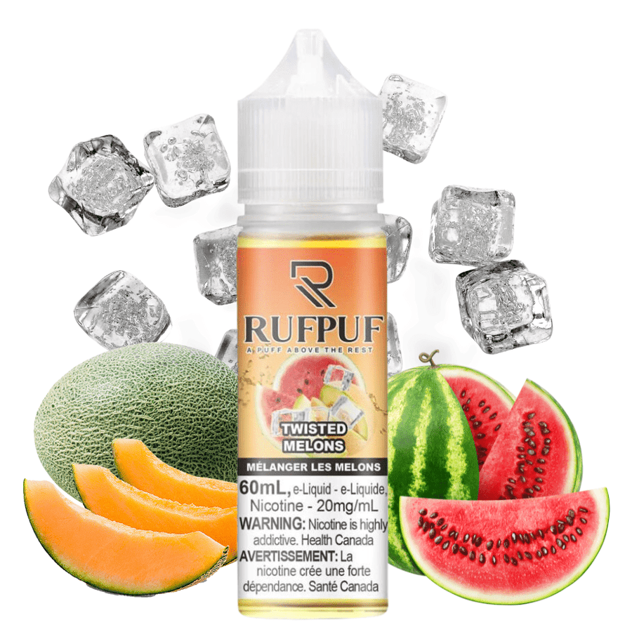 Gcore RufPuf Salt Twisted Melons Salt Nic-60ml 20mg / 60mL Steinbach Vape SuperStore and Bong Shop Manitoba Canada