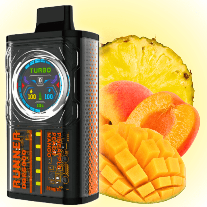 GCORE Runner 25K Disposable Vape - Pineapple Peach Mango 20mg / 25000 Puffs Steinbach Vape SuperStore and Bong Shop Manitoba Canada