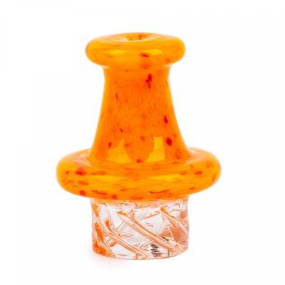 GEAR Premium Fritted Whirlpool Coloured Carb Cap Orange Steinbach Vape SuperStore and Bong Shop Manitoba Canada