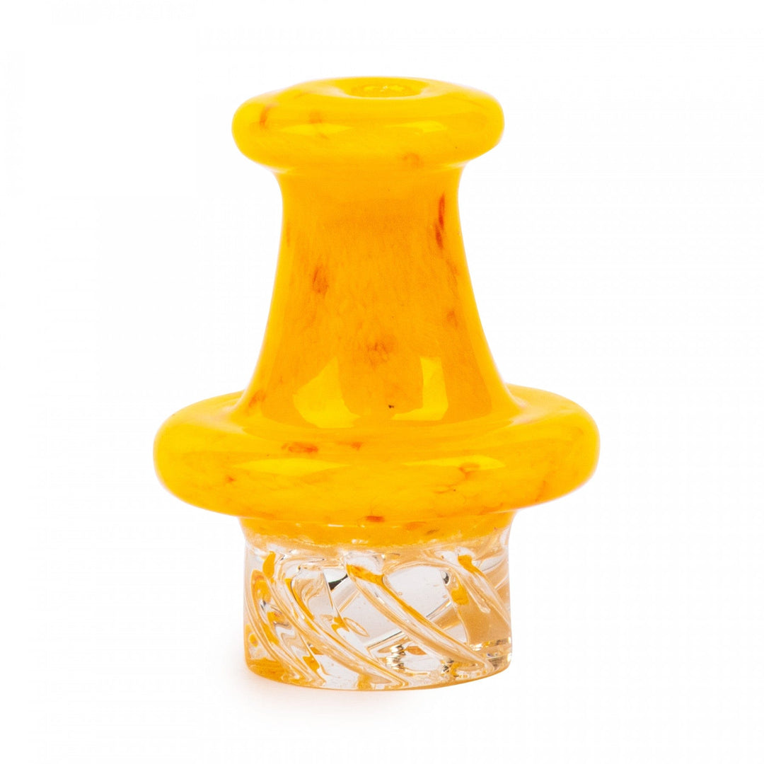 GEAR Premium Fritted Whirlpool Coloured Carb Cap Yellow Steinbach Vape SuperStore and Bong Shop Manitoba Canada