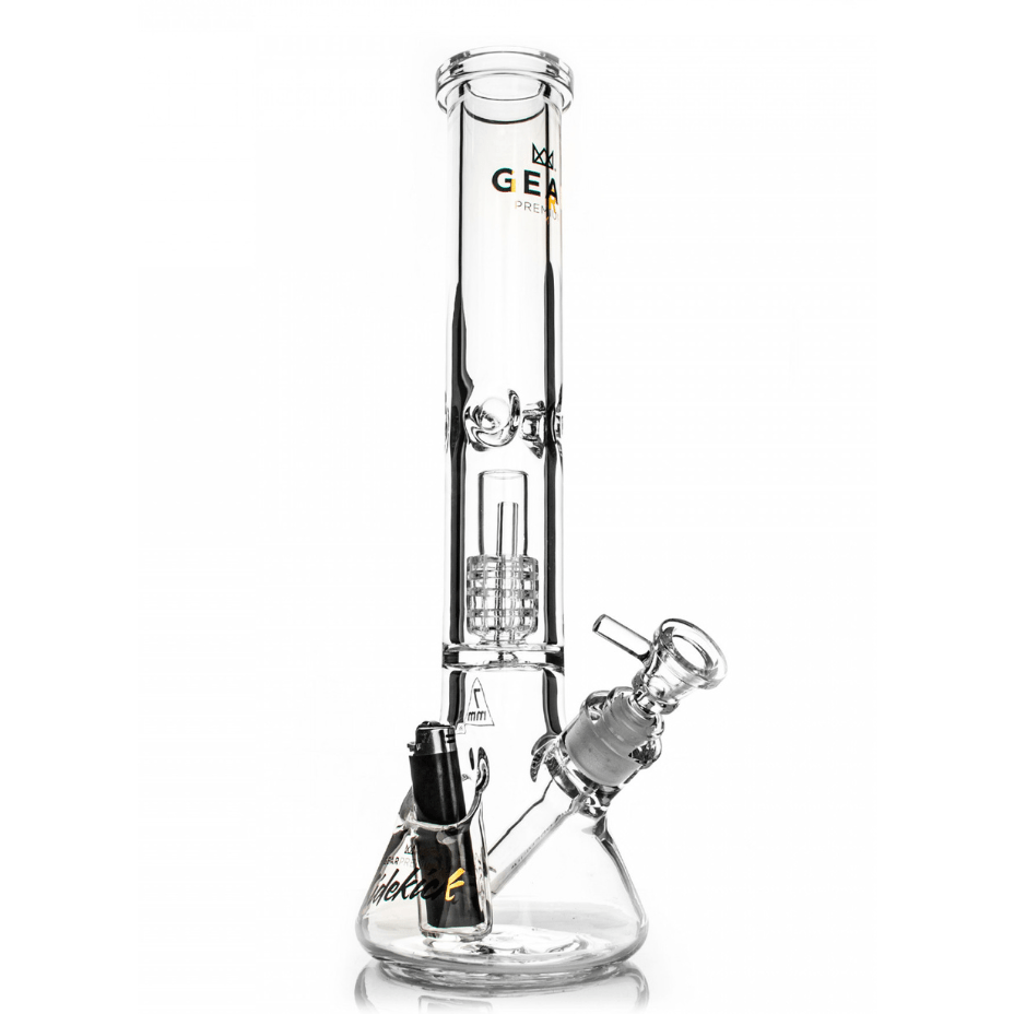 Gear Premium Sidekick Dual Chamber Beaker Bong-15.5" 15.5" / Clear Steinbach Vape SuperStore and Bong Shop Manitoba Canada