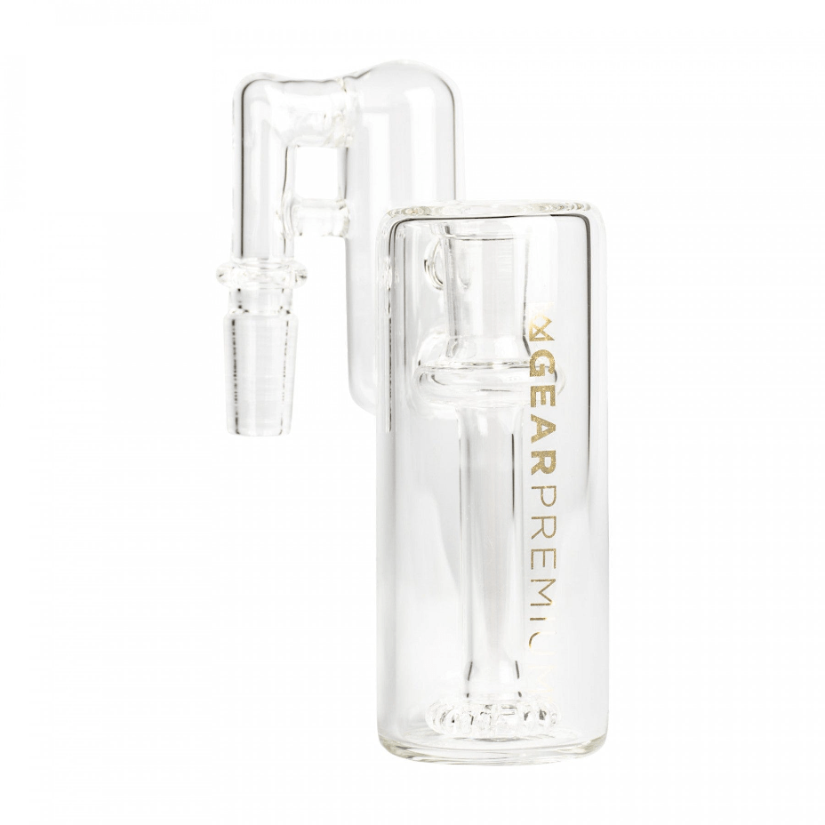 Gear Recycler Ash Catcher 14mm 90- Degree 90 Degree / Clear Steinbach Vape SuperStore and Bong Shop Manitoba Canada