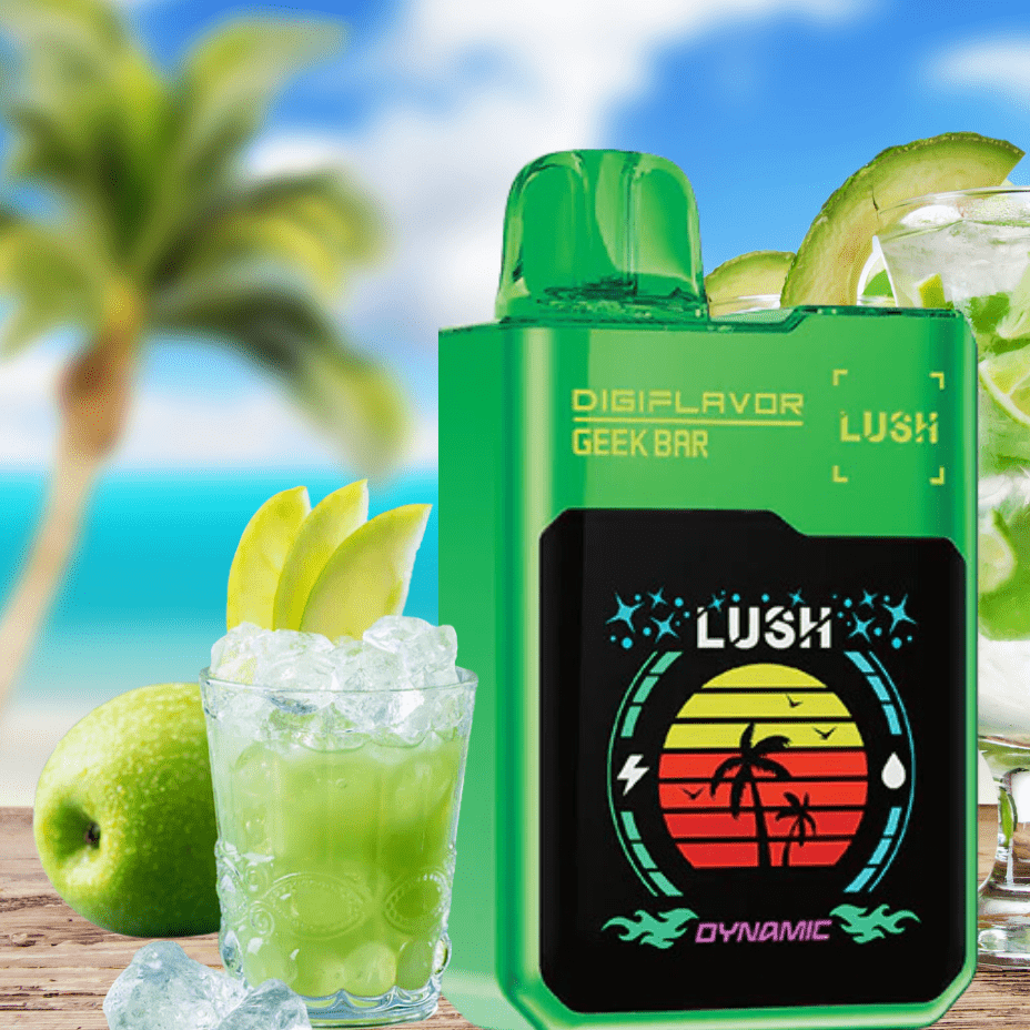 Geek Bar Digiflavor Lush 20k Disposable Vape-Green Apple Ice Steinbach Vape SuperStore and Bong Shop Manitoba Canada