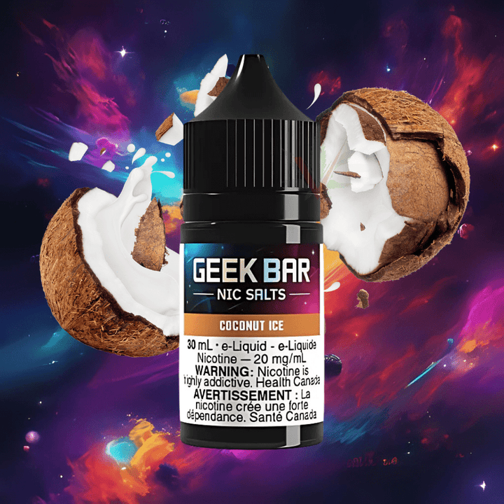 Coconut Ice By Geek Bar Nic Salt Steinbach Vape SuperStore and Bong Shop Manitoba Canada