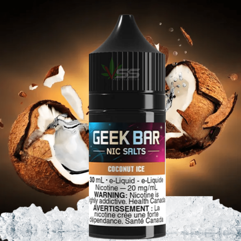 Geek Bar Nic Salt-Coconut Ice Steinbach Vape SuperStore and Bong Shop Manitoba Canada