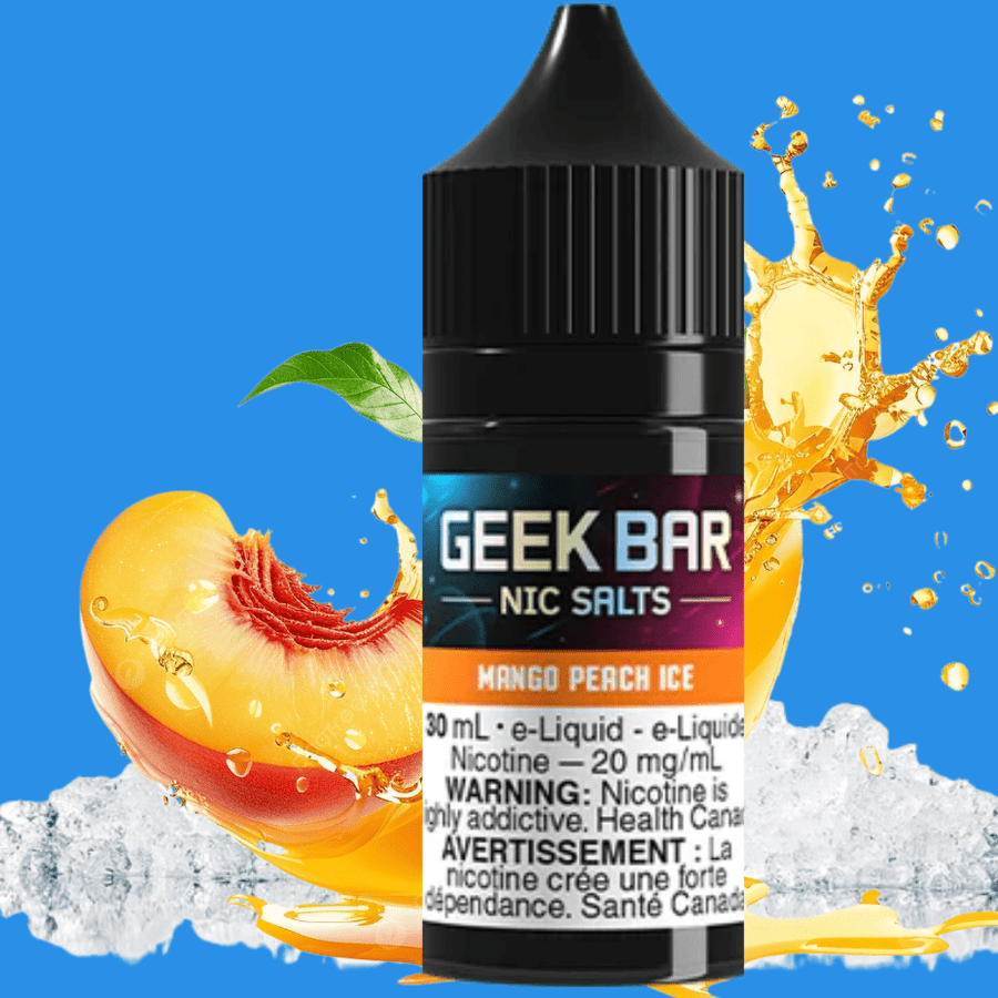 Geek Bar Nic Salt-Mango Peach Ice Steinbach Vape SuperStore and Bong Shop Manitoba Canada