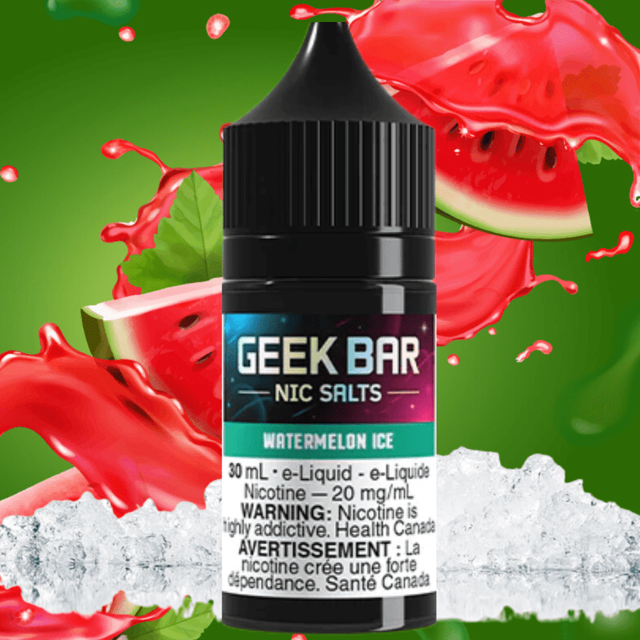 Geek Bar Nic Salt-Watermelon Ice Steinbach Vape SuperStore and Bong Shop Manitoba Canada