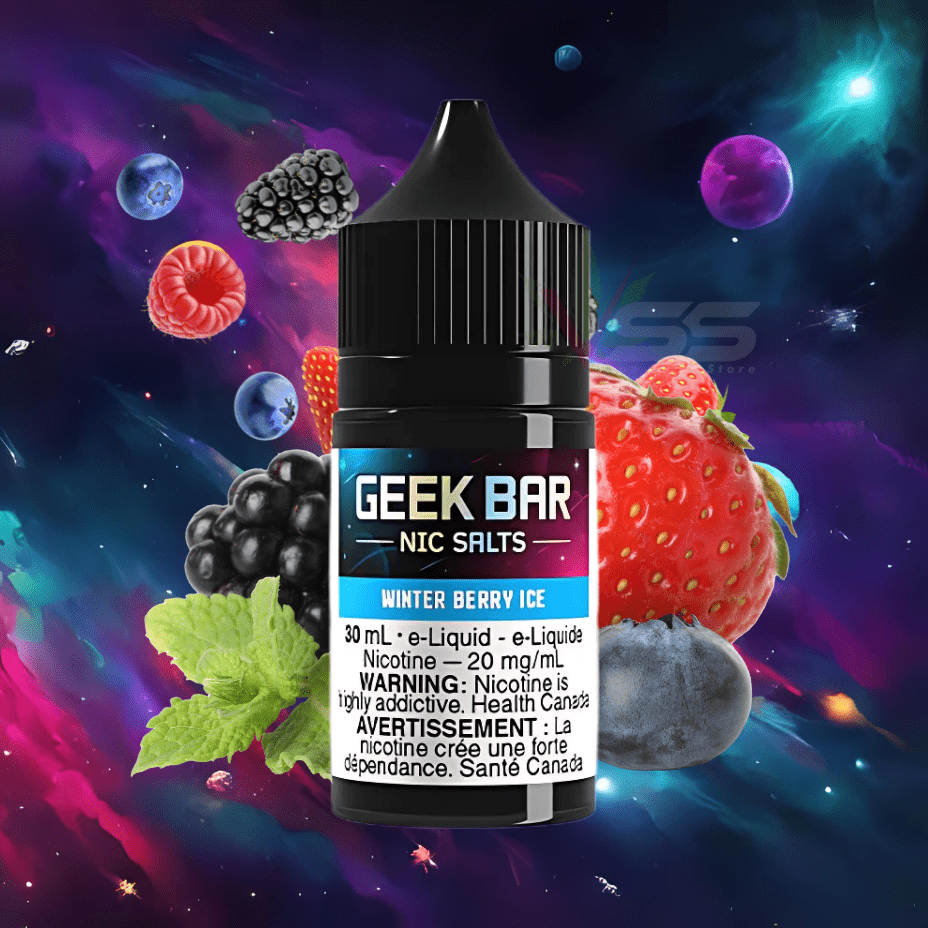 Winter Berry Ice By Geek Bar Nic Salt Steinbach Vape SuperStore and Bong Shop Manitoba Canada