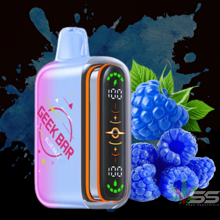 Geek Bar Pulse 2 80K Disposable Vape - Blue Razz 80K / 20mg Steinbach Vape SuperStore and Bong Shop Manitoba Canada