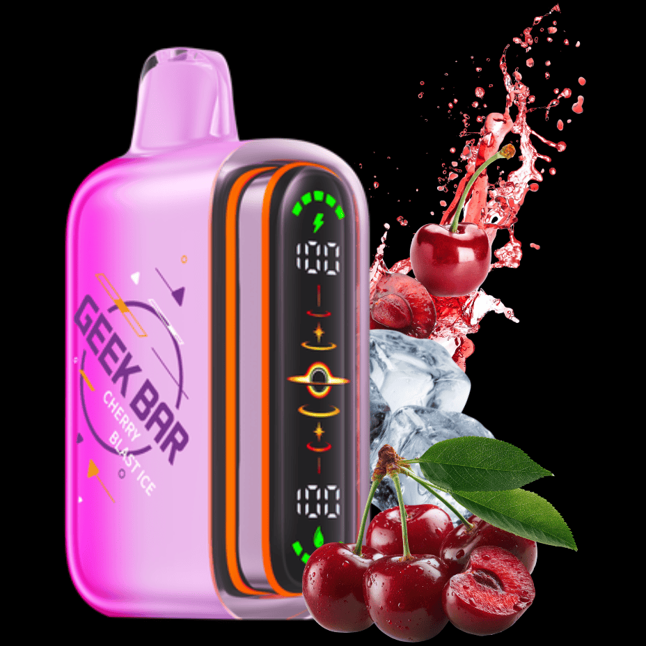 Geek Bar Pulse 2 80K Disposable Vape - Cherry Blast Ice 80000 Puffs / 20mg Steinbach Vape SuperStore and Bong Shop Manitoba Canada