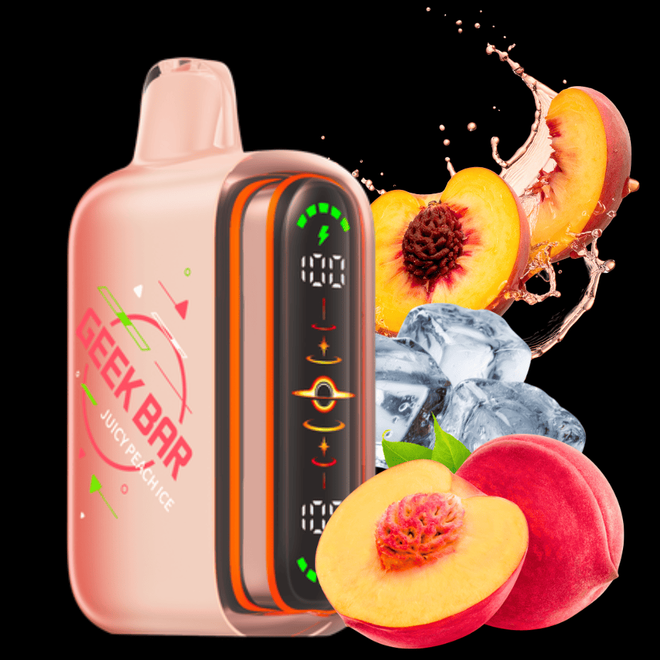 Geek Bar Pulse 2 80K Disposable Vape - Juicy Peach Ice 80000 Puffs / 20mg Steinbach Vape SuperStore and Bong Shop Manitoba Canada