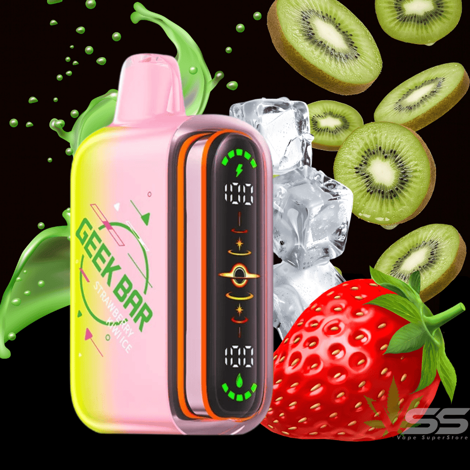 Geek Bar Pulse 2 80K Disposable Vape - Strawberry Kiwi Ice 80K / 20mg Steinbach Vape SuperStore and Bong Shop Manitoba Canada