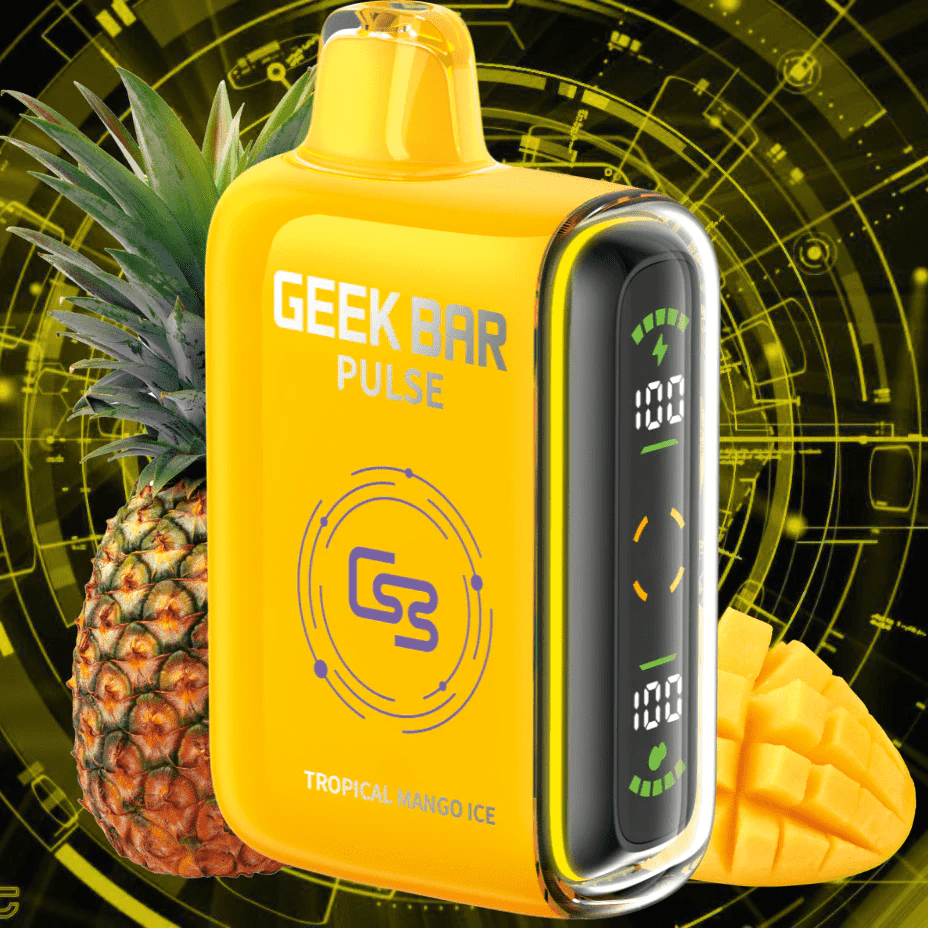 Geek Bar Pulse 9000 Disposable Vape - Pineapple Ice 9000 Puffs / 20mg Steinbach Vape SuperStore and Bong Shop Manitoba Canada