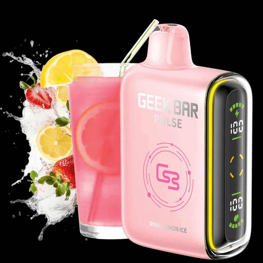 Geek Bar Pulse 9000 Disposable Vape - Pink Lemon Ice Steinbach Vape SuperStore and Bong Shop Manitoba Canada