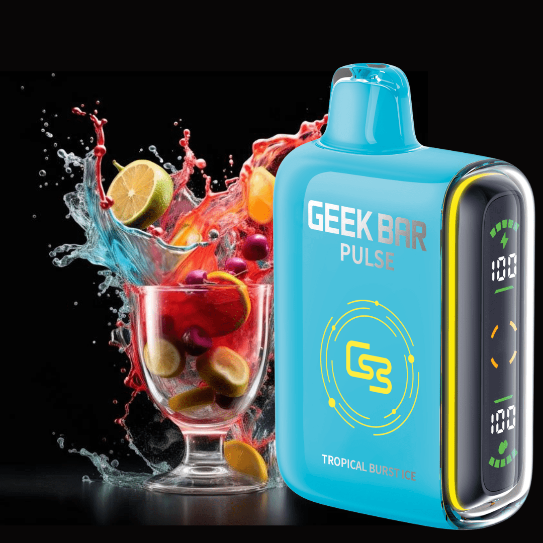 Geek Bar Pulse 9000 Disposable Vape-Tropical Burst Ice 20mg / 9000 Puffs Steinbach Vape SuperStore and Bong Shop Manitoba Canada