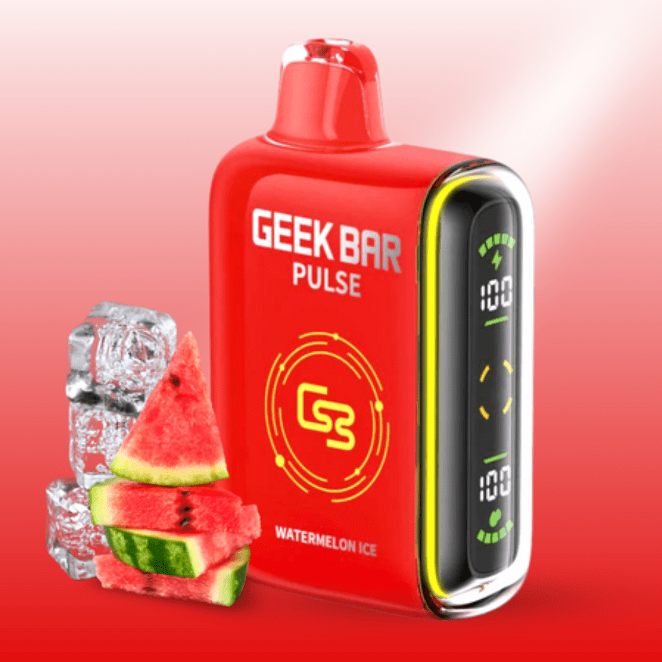 Geek Bar Pulse 9000 Disposable Vape - Watermelon Ice Steinbach Vape SuperStore and Bong Shop Manitoba Canada