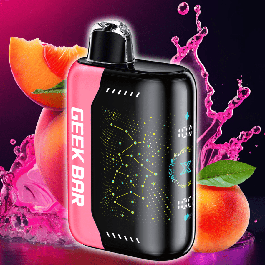 Geek Bar Pulse X 25K Disposable Vape - Juicy Peach 25000 Puffs / 20mg Steinbach Vape SuperStore and Bong Shop Manitoba Canada