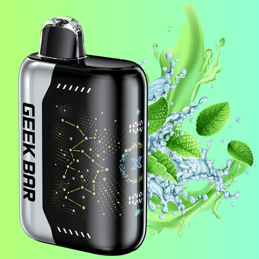 Geek Bar Pulse X 25K Disposable Vape - Miami Mint 20mg/mL / 25K Steinbach Vape SuperStore and Bong Shop Manitoba Canada