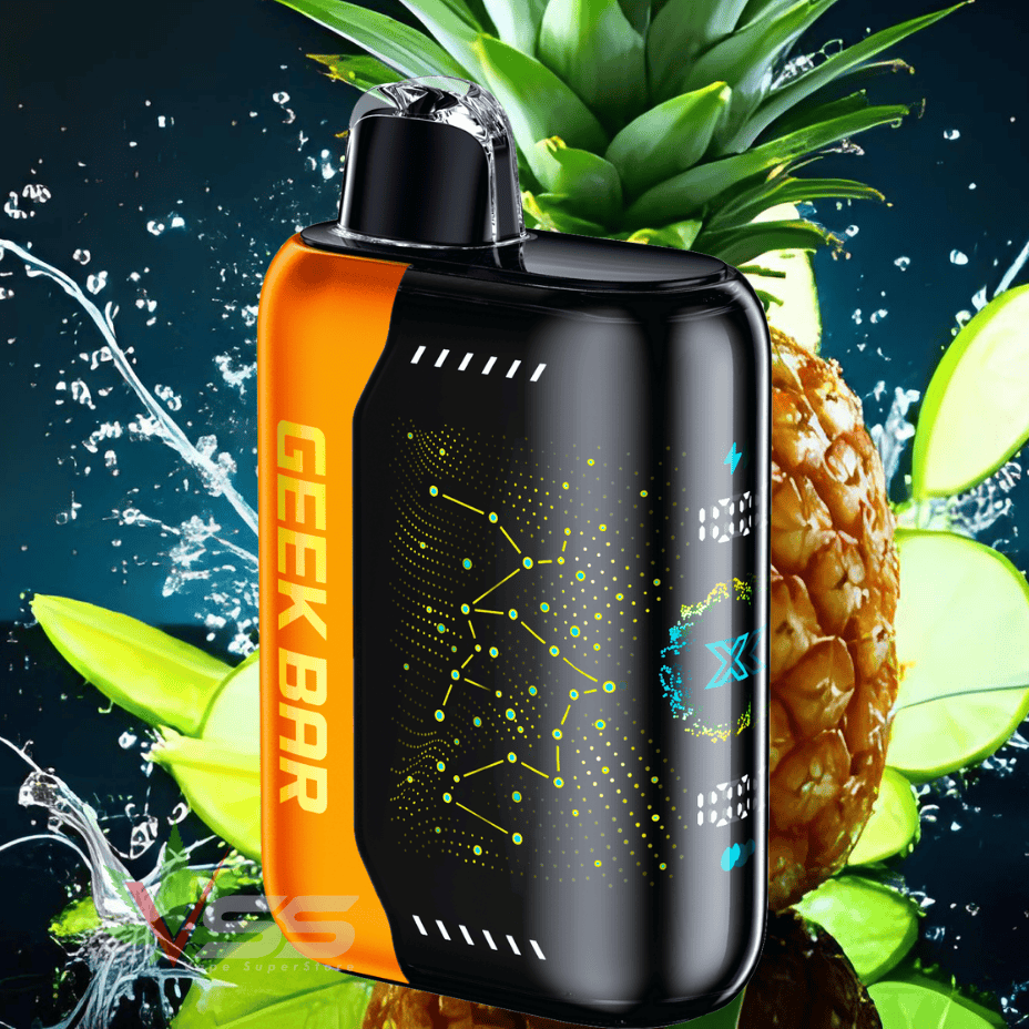 Geek Bar Pulse X 25K Disposable Vape - Pineapple Lime Ice 25000 Puffs / 20mg Steinbach Vape SuperStore and Bong Shop Manitoba Canada