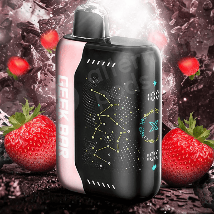 Geek Bar Pulse X 25K Disposable Vape - Strawberry Twist Ice 25000 Puffs / 20mg Steinbach Vape SuperStore and Bong Shop Manitoba Canada