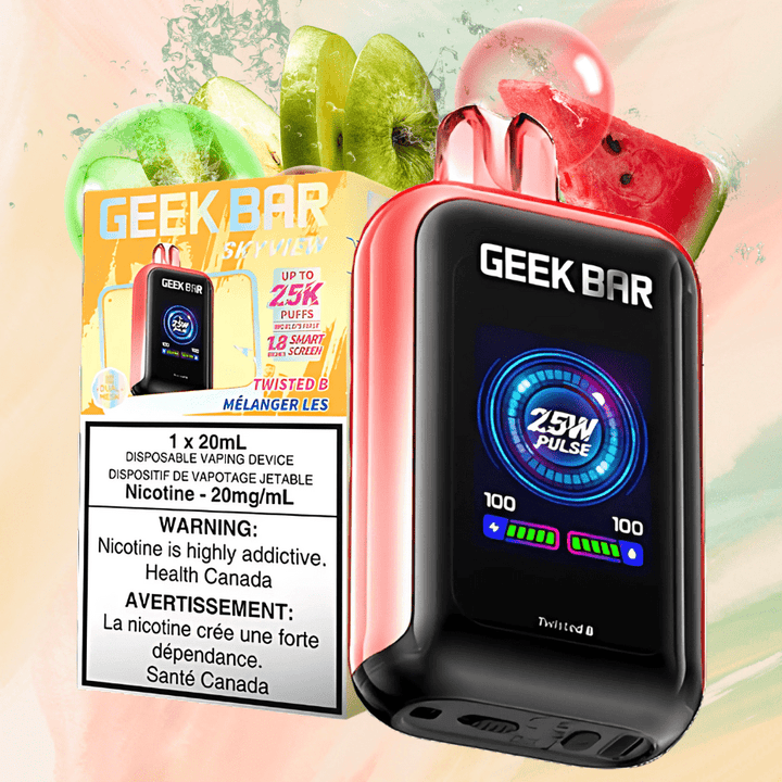 Geek Bar Skyview 25K Disposable Vape - Twisted B 25000 Puffs / 20mg Steinbach Vape SuperStore and Bong Shop Manitoba Canada