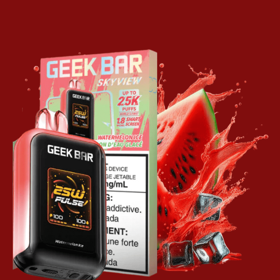 Geek Bar Skyview 25K Disposable Vape-Watermelon Ice Steinbach Vape SuperStore and Bong Shop Manitoba Canada