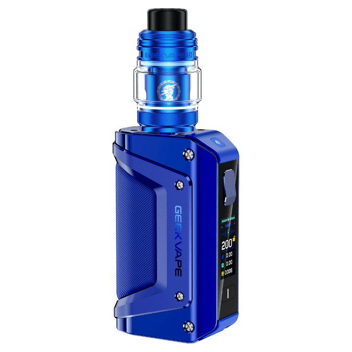 Geekvape Aegis Legend 3 200w Starter Kit Blue Steinbach Vape SuperStore and Bong Shop Manitoba Canada