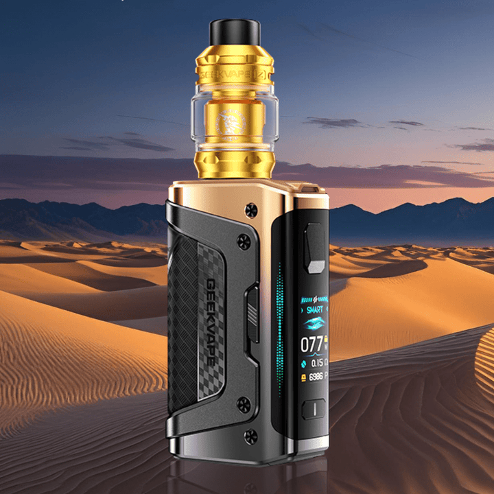 Geekvape Aegis Legend 5 Box Mod Kit-200w Gold Steinbach Vape SuperStore and Bong Shop Manitoba Canada