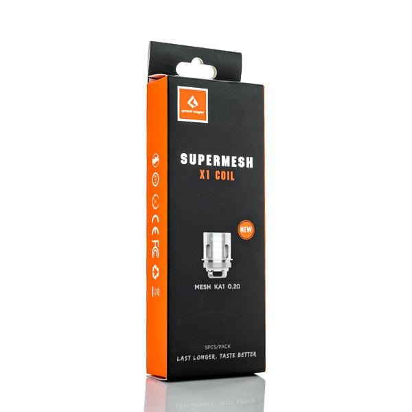 Geekvape Super Mesh Replacement Coils X1 0.2ohm Steinbach Vape SuperStore and Bong Shop Manitoba Canada