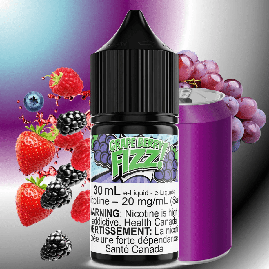 Grape Berry Fizz Salt by Maverick E-Liquid 30mL / 12mg Steinbach Vape SuperStore and Bong Shop Manitoba Canada