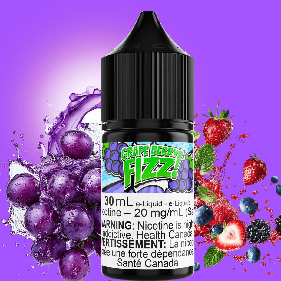 Grape Berry Fizz Salt by Maverick E-Liquid Steinbach Vape SuperStore and Bong Shop Manitoba Canada