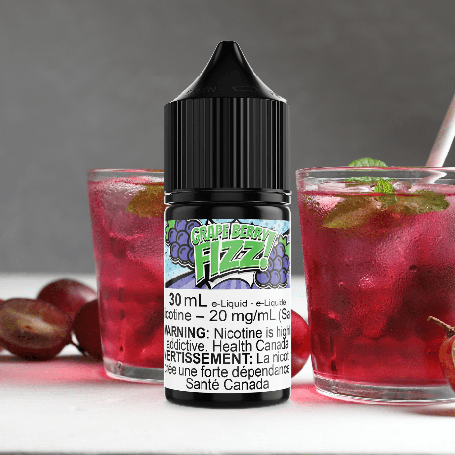 Grape Berry Fizz Salt by Maverick E-Liquid Steinbach Vape SuperStore and Bong Shop Manitoba Canada