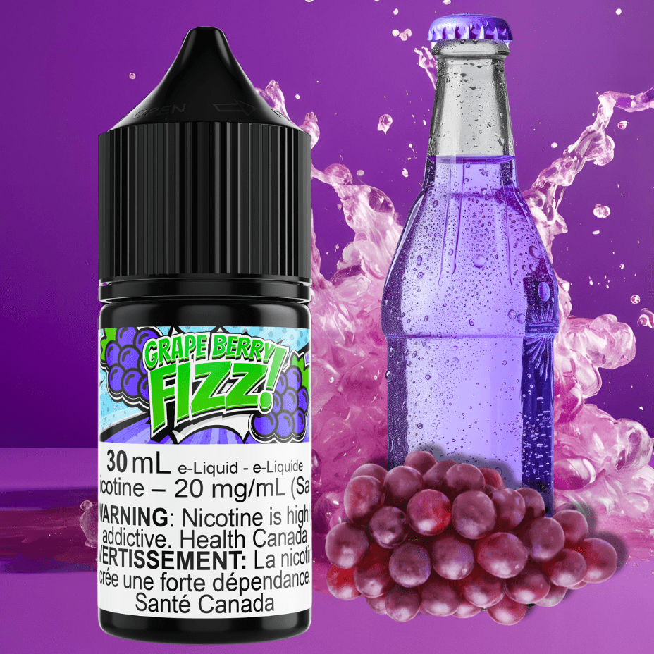 Grape Berry Fizz Salt by Maverick E-Liquid Steinbach Vape SuperStore and Bong Shop Manitoba Canada