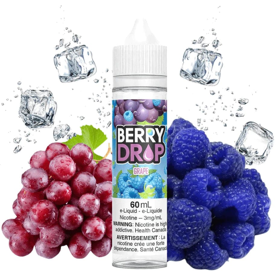 Grape by Berry Drop E-Liquid 60mL / 6mg Steinbach Vape SuperStore and Bong Shop Manitoba Canada