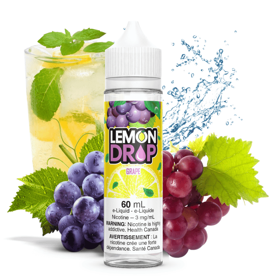 Grape by Lemon Drop 60ml 60mL / 6mg Steinbach Vape SuperStore and Bong Shop Manitoba Canada
