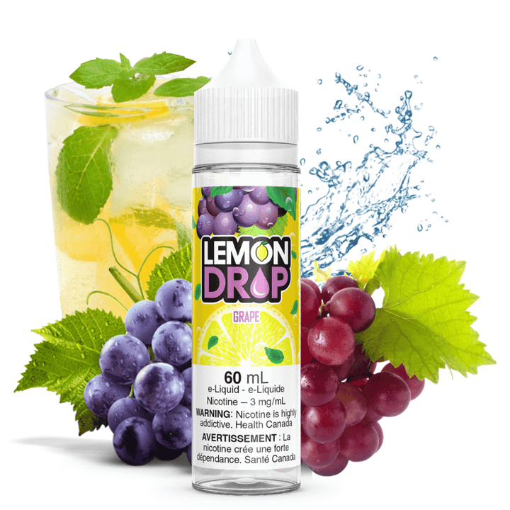 Grape by Lemon Drop 60ml 60mL / 6mg Steinbach Vape SuperStore and Bong Shop Manitoba Canada