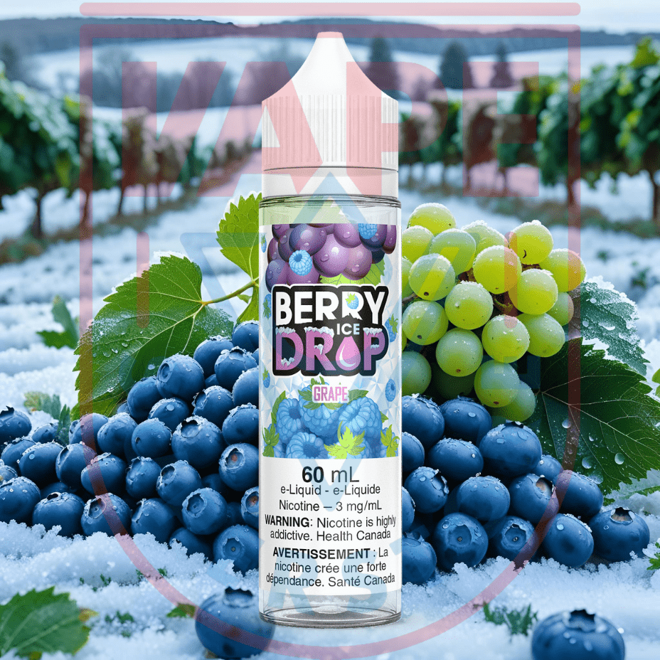 Grape Ice by Berry Drop E-Liquid Steinbach Vape SuperStore and Bong Shop Manitoba Canada