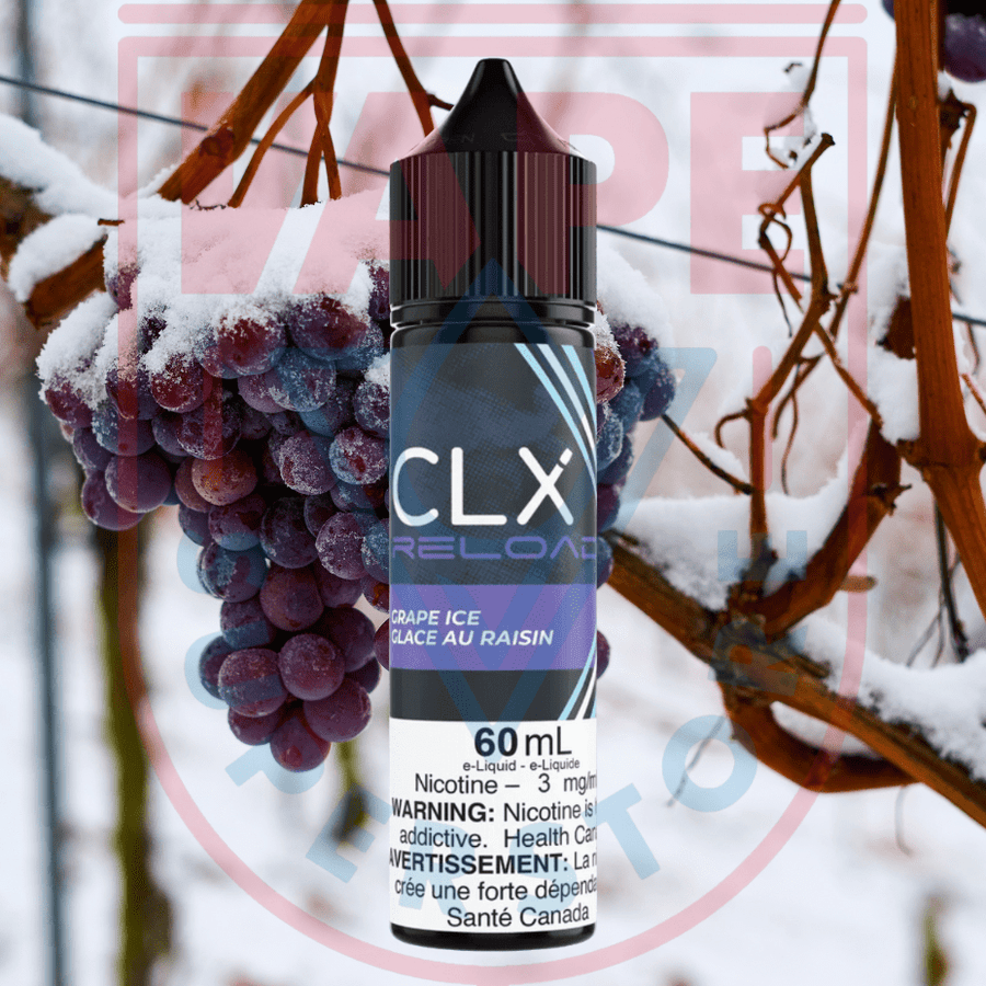 Grape Ice by CLX Reload E-liquid Steinbach Vape SuperStore and Bong Shop Manitoba Canada