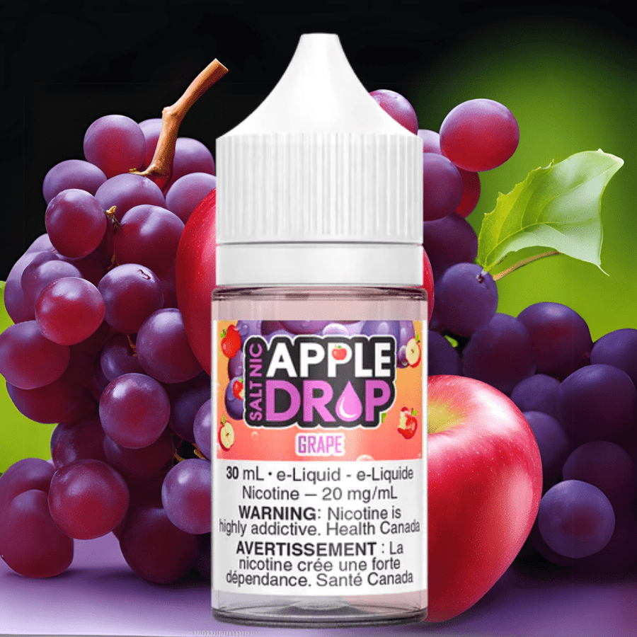 Grape Salts by Apple Drop E-Liquid Steinbach Vape SuperStore and Bong Shop Manitoba Canada