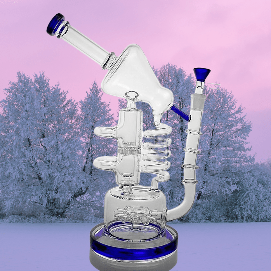 H2O Sprinkler Dab Rig W/ Coils & Perc-12" Steinbach Vape SuperStore and Bong Shop Manitoba Canada