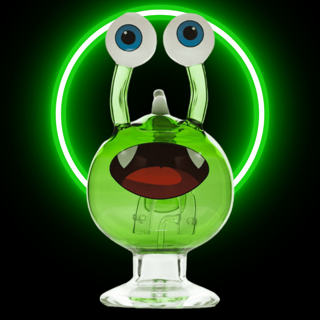Hemper Tech Globgoblin Monster Bong-8.5" 8.5" / green Steinbach Vape SuperStore and Bong Shop Manitoba Canada