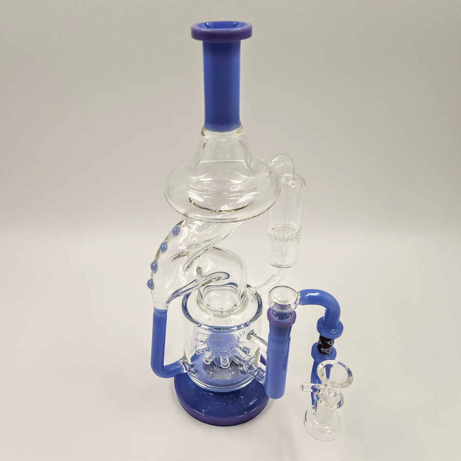 High Class Glass 7mm Maze Recycler Steinbach Vape SuperStore and Bong Shop Manitoba Canada