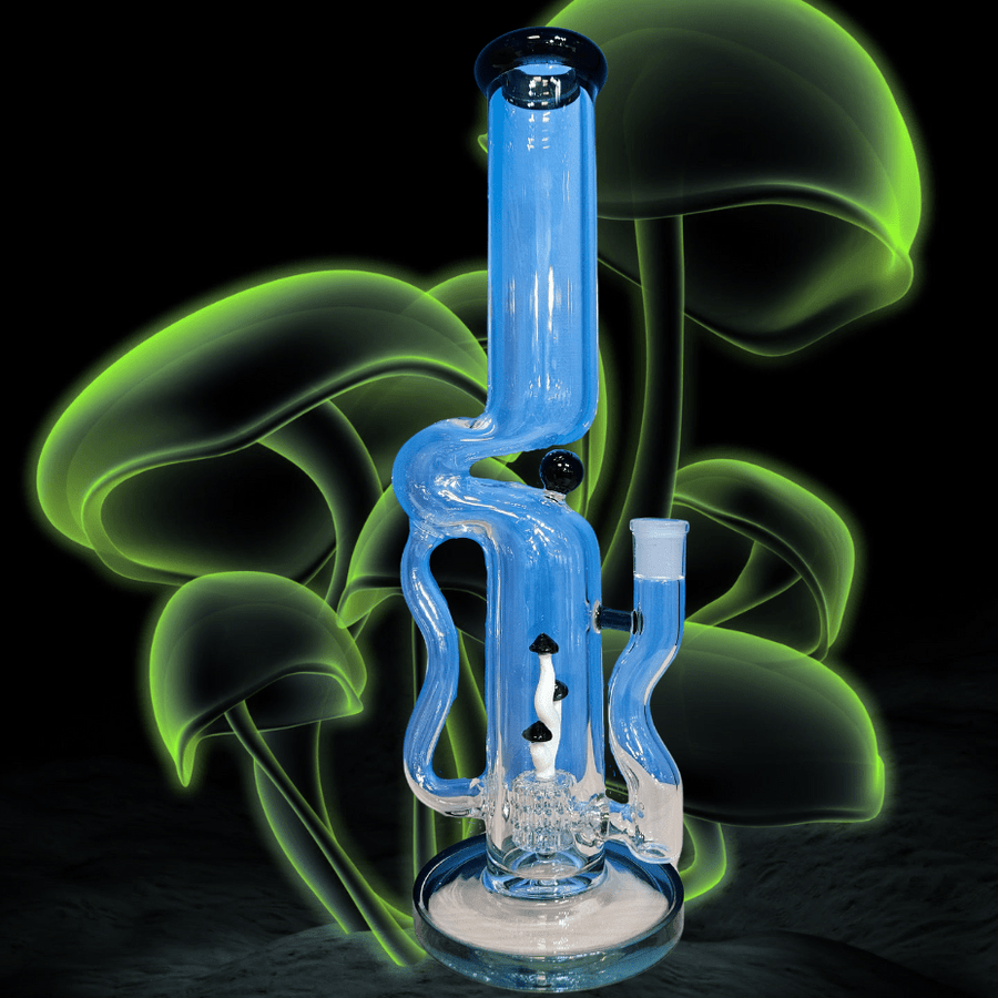 High Class Glass 7mm Shroomy Straight Tube Steinbach Vape SuperStore and Bong Shop Manitoba Canada